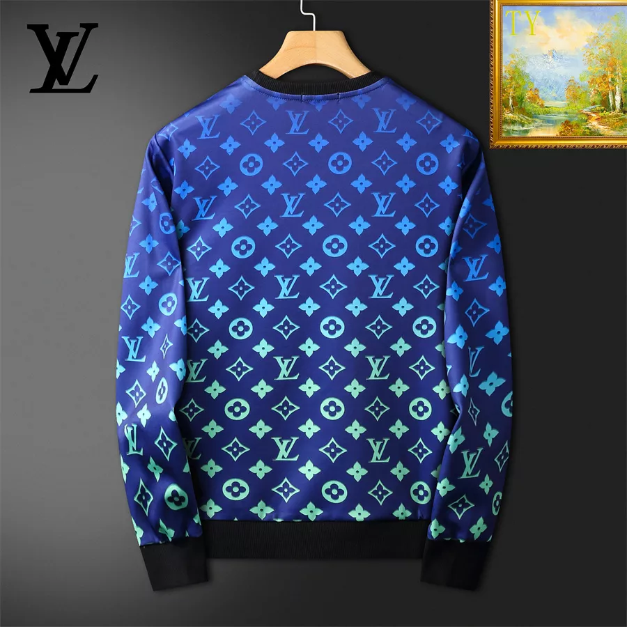 louis vuitton lv sweatshirt manches longues pour homme s_1276b561